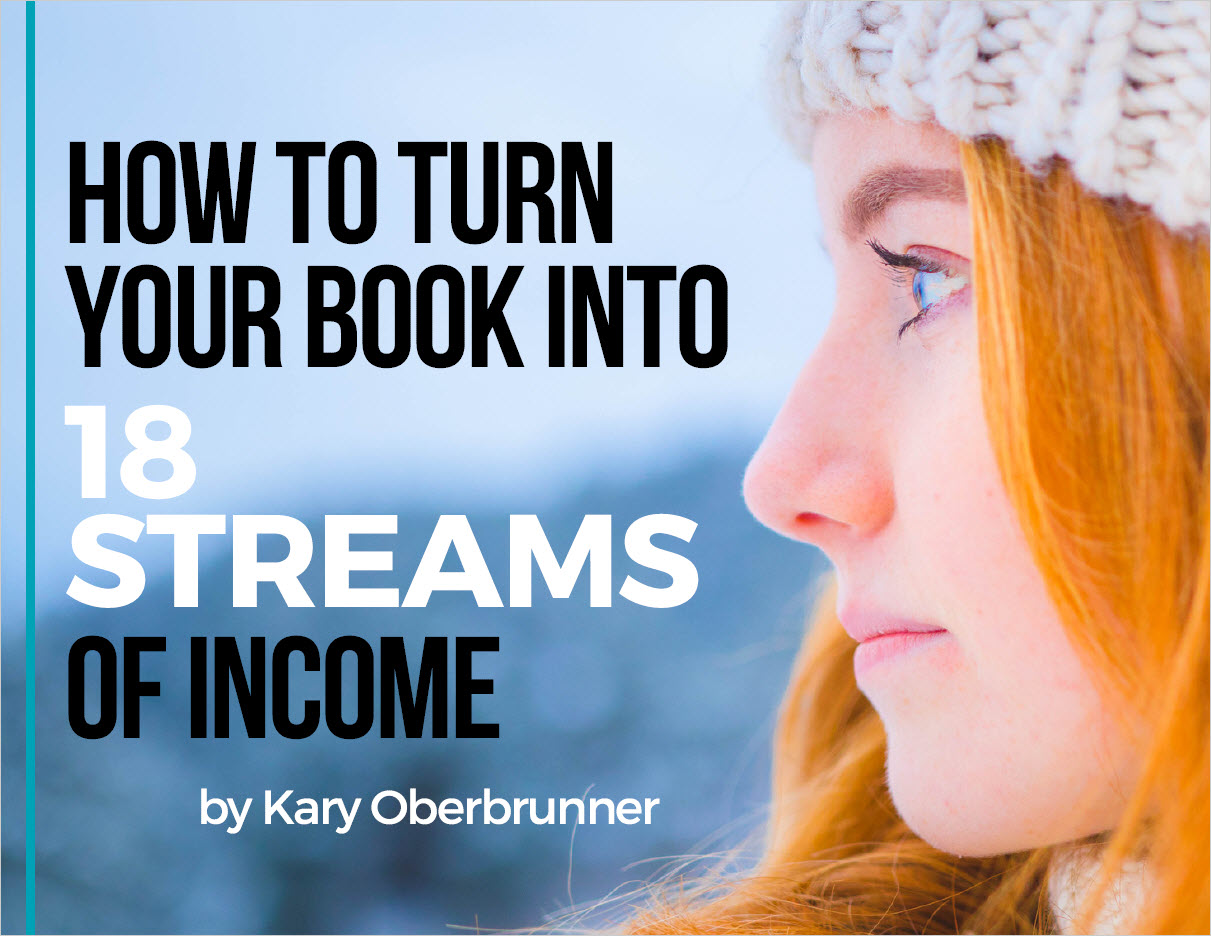 How to turn your book into 18 streams of income