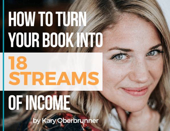 How to Turn your Book into 18 Streams of Income